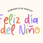 Feliz día del niño