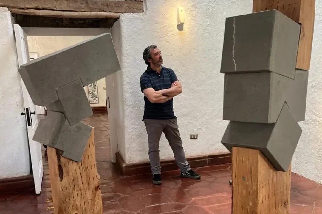 Luis Inostroza expone «Equilibro» en el Museo de la Artesania de Lolol